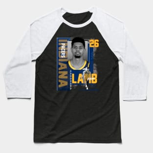 Indiana Pacers Jeremy Lamb 26 Baseball T-Shirt